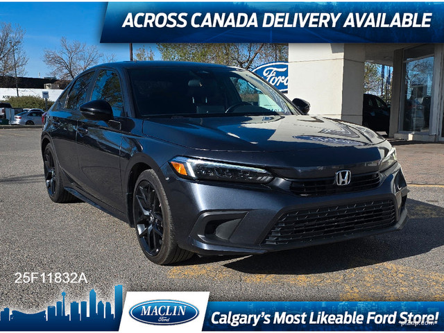 2022 Honda Civic SPORT | LANE KEEP | NAV | SUNROOF in Cars & Trucks in Calgary