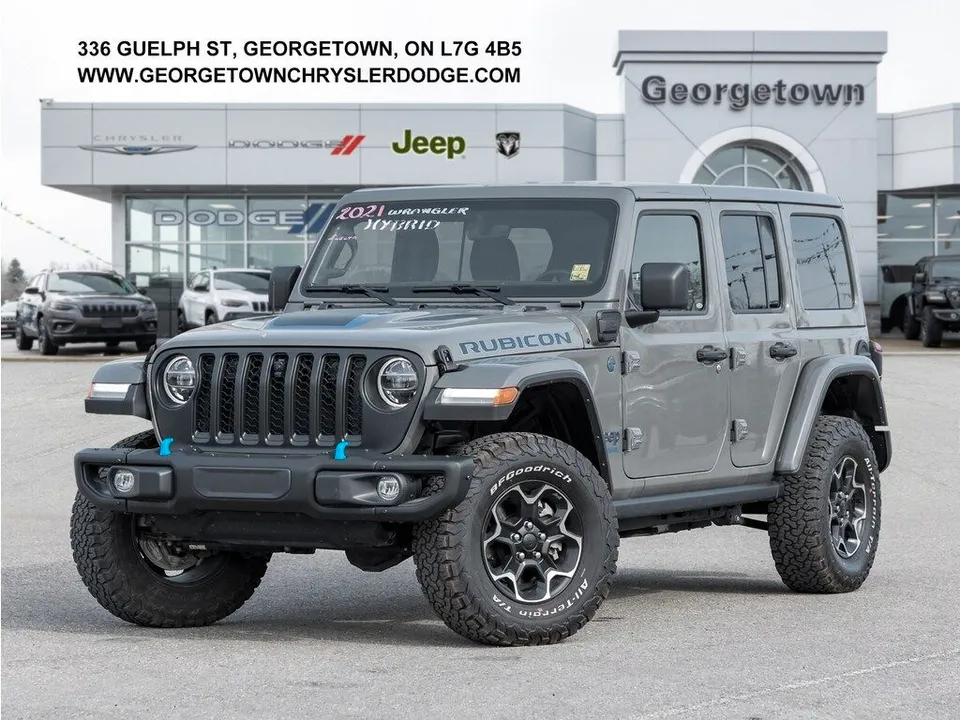 2021 Jeep Wrangler 4xe HYBRID GAS / ELECTRIC / FINAL CLEARANCE