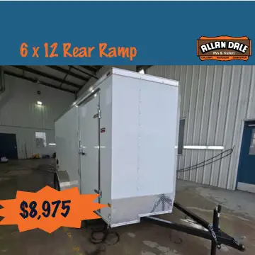 2025 Haulmark Passport 6' x 12' Enclosed Cargo Trailer – Rear Ramp, Ready to Haul! The Smart Choice...