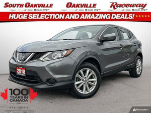 2018 Nissan Qashqai S | LOW KMS | CLEAN CARFAX | BACKUP CAM |