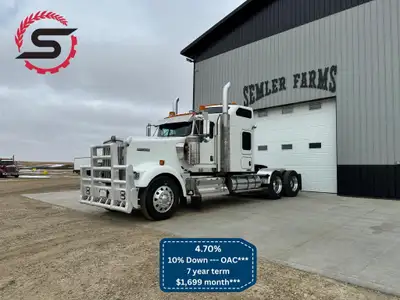 2014 Kenworth W900L Super B Spec Truck Located near Westlock, AB This truck was a Paclease truck for...