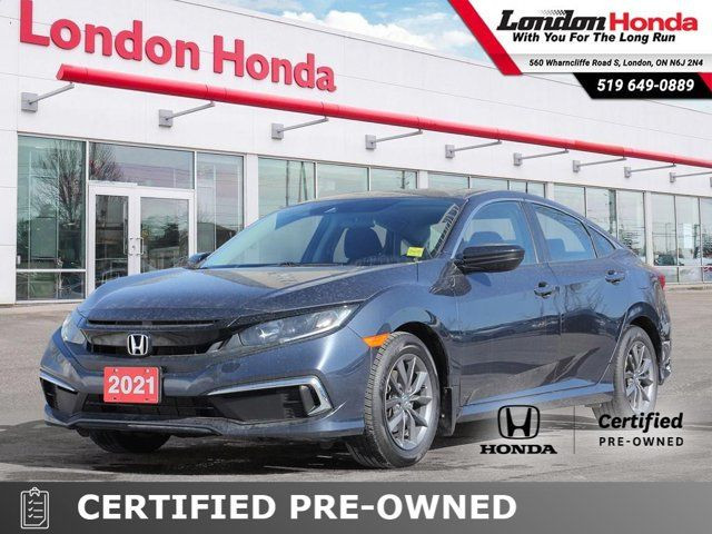 2021 Honda Civic Sedan EX | Honda Certified | Moonroof in Cars & Trucks in Brantford