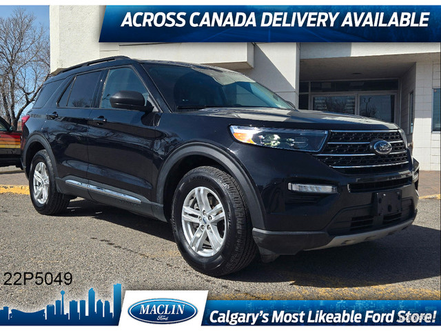  2022 Ford Explorer XLT | HEATED LEATHER | TWIN PANEL ROOF | PIL in Cars & Trucks in Calgary