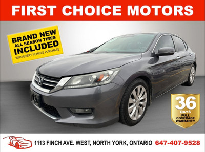 2014 HONDA ACCORD EX-L ~AUTOMATIC, FULLY CERTIFIED WITH WARRANTY