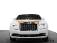 VENDU!!! 2020 Rolls Royce Wraith, Two Tone Artic White on Gold, Creme Light Interior with Fawn Brown... (image 7)