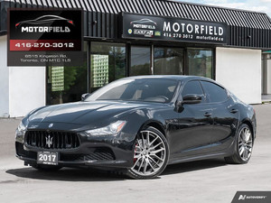 2017 Maserati Ghibli S Q4 AWD *21 Titano Wheels, CarPlay, Sport Carbon PKG*