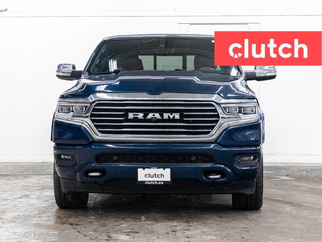 2021 Ram 1500 Longhorn Crew Cab 4X4 w/ Apple CarPlay & Android A in Cars & Trucks in Bedford - Image 2