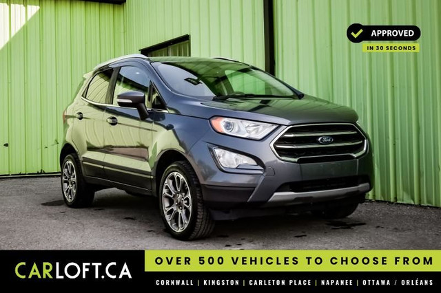 2019 Ford EcoSport Titanium 4WD • SUNROOF • HEATED LEATHER • NAV in Cars & Trucks in Cornwall
