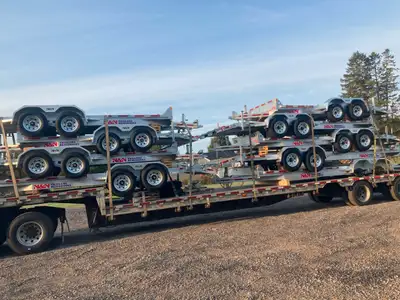You will not find a better built trailer then an N&N trailer These Equipment haulers are hot dipped...