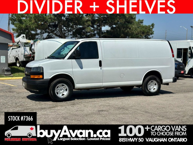 2018 Chevrolet Express 2500 + Shelves Divider in Cars & Trucks in Mississauga / Peel Region
