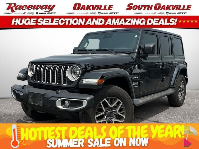 2024 Jeep Wrangler SAHARA | SAFETY GRP | TECH GRP | CARPLAY ++ in Cars & Trucks in Mississauga / Peel Region