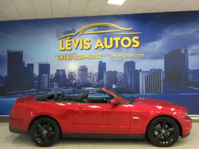 FORD MUSTANG GT 2011 CABRIOLET V8 5.0 LITRES COYOTE TOUT ÉQUIPÉ / SYSTÈME AUDIO SHAKER / BLUETOOTH /...
