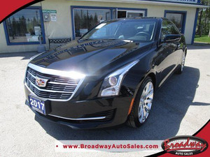 2017 Cadillac ATS ALL-WHEEL DRIVE COUPE-EDITION 4 PASSENGER 2.0L - TURBO.. LEATHER.. HEATED SEATS.. POWER SUNROOF.. BOSE AUDIO.. BACK-UP CAMERA.. 