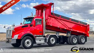 Heavy truck - # STOCK: C-36433 2017 KENWORTH T880 BENNE BASCULANTE / CAMION DOMPEUR 12 ROUES 2017 KE...