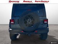 2025 JEEP WRANGLER 4-DOOR WILLYS 4X4 Anvil Exterior Paint Cloth Low Back Bucket Seats 2L Turbocharge... (image 4)