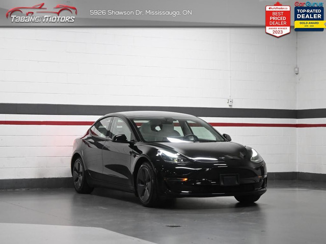 2023 Tesla Model 3 Standard Range Plus No Accident White Leather in Cars & Trucks in Mississauga / Peel Region - Image 3
