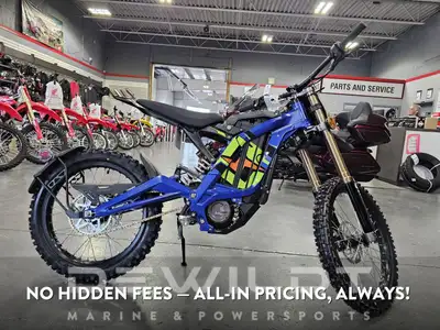 Part dirt bike. Part MTB. All electric. With 8 kW of electric power, a 75 km cruising range, a top s...