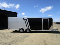 2024 NEO Aluminum Liberator 8.5 Round Top Bull Nose Auto Hauler 