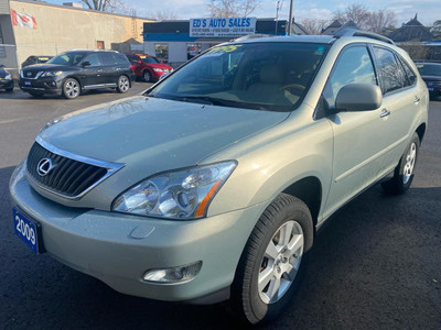  2009 Lexus RX 350 V6, All Wheel Drive, Leather, Sunroof,