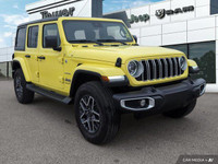 Turn heads and conquer any terrain in this vibrant 2024 Jeep Wrangler Sahara, boasting a striking Hi... (image 8)