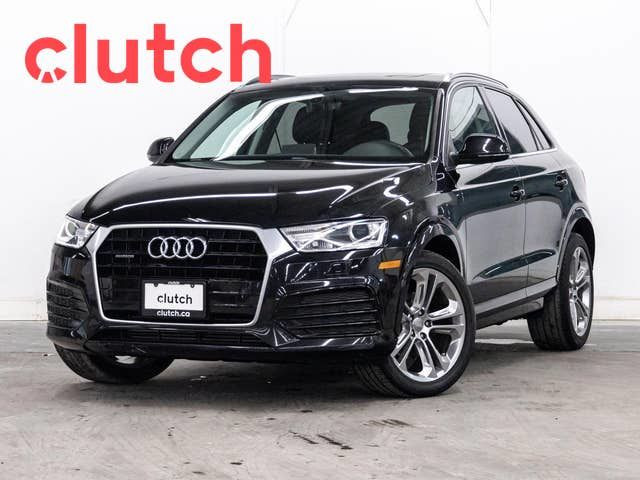 2018 Audi Q3 Progressiv AWD w/ Nav, Sunroof, Heated Front Seats in Cars & Trucks in City of Toronto