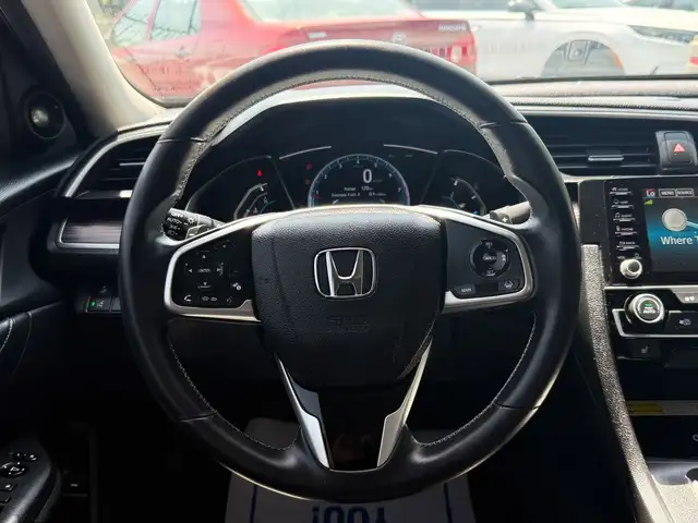 2020 Honda Civic Touring Touring|Leather|Navi|Sunroof|CarPlay in Cars & Trucks in Oshawa / Durham Region - Image 21