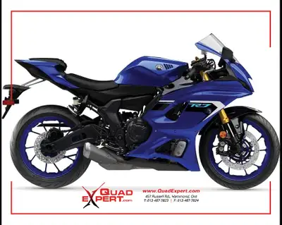 Bridging the gap between the entry-level YZF-R3 and the prestigious YZF-R1, the 2024 YZF-R7 offers a...