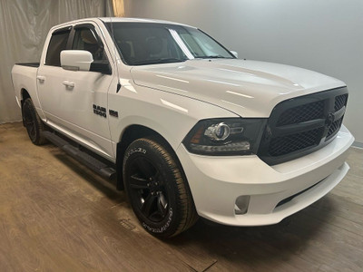  2018 Ram 1500 NIGHT EDITION | HEATED + COOLED LEATHER SEATS | N