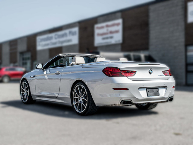 2012 BMW 6 Series 650|CONVERTIBLE|B.SPOT|NIGHT VISION|CLEAN CARF in Cars & Trucks in City of Toronto - Image 3