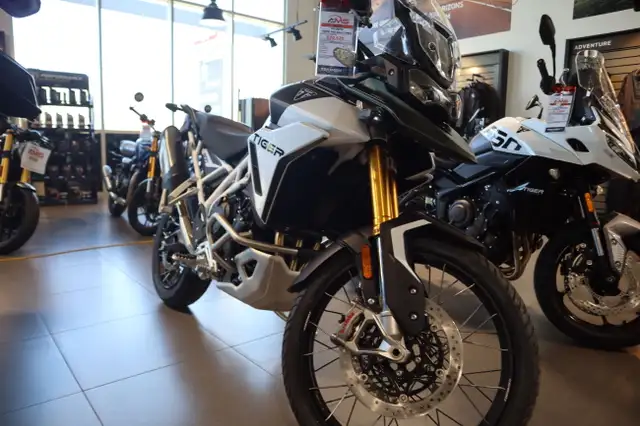 2025 Triumph TIGER 900 RALLY PRO Khaki Green in Street, Cruisers & Choppers in Edmonton - Image 2