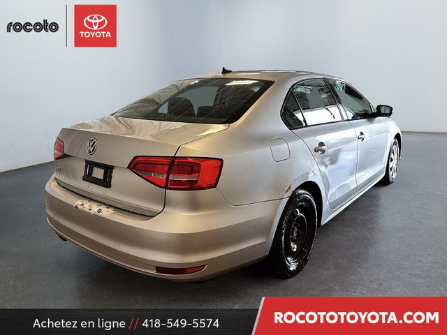 2015 Volkswagen Jetta Sedan TRENDLINE 2.0L AUTOMATIQUE TRENDLINE in Cars & Trucks in Saguenay - Image 4
