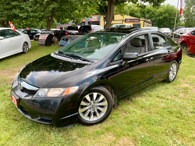 2009 HONDA CIVIC EXL 5 SPD LOW KMS CERTIFIED in Cars & Trucks in Guelph - Image 2