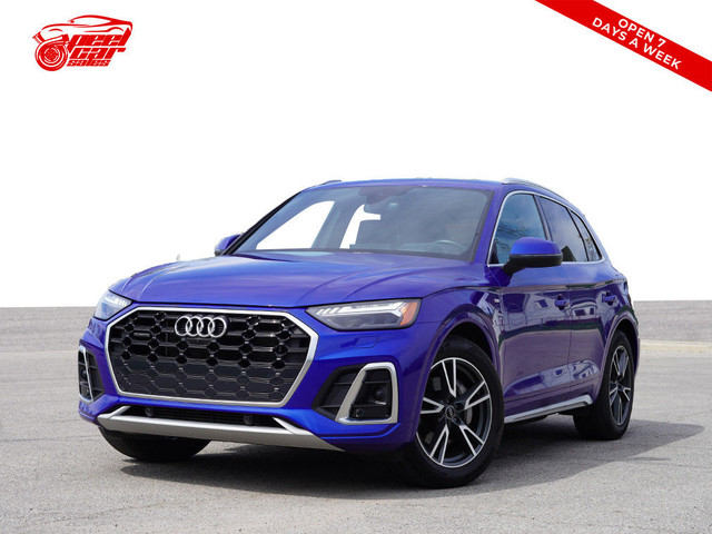 2022 Audi Q5 Technik 55e, Plug in Hybrid, HUD, Panoramic roof, B in Cars & Trucks in Oakville / Halton Region