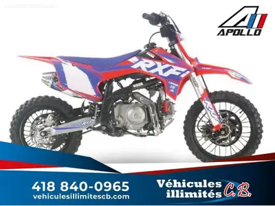 2023 Apollo RXF JUNIOR 110 FINANCEMENT BANCAIRE DISPONIBLE MOTOCROSS POUR ENFANT A ESSENCE RXF JUNIO...