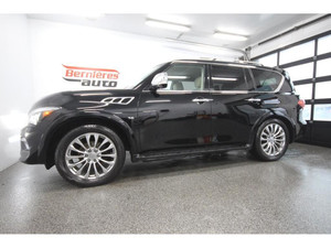 2015 Infiniti QX80 LIMITED / TECH / DVD / 4X4