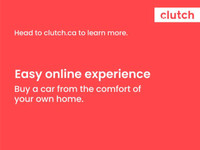 This vehicle is coming soon. Go to clutch.ca to get notified the instant the vehicle is available. N... (image 2)