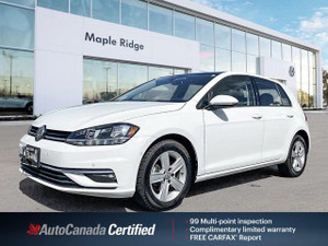 2018 Volkswagen Golf Comfortline | Driver Assistance Package | No Accidents | Heated Seats | Cruise Control