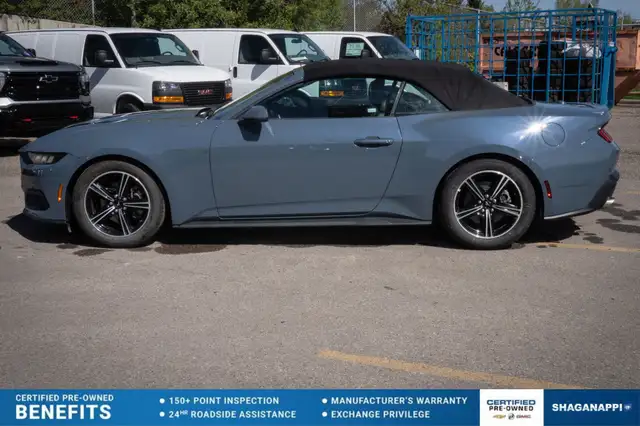 2024 Ford Mustang EcoBoost Premium CONVERTIBLE | AUTO | CERTIFIE in Cars & Trucks in Calgary - Image 11