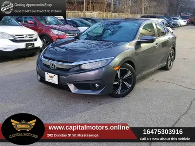 2016 HONDA CIVIC TOURING|SAFETY CERTIFIED|NAVIGATION|SUNROOF|BACKUP CAMERA|HEATED SEATS|REMOTE START...