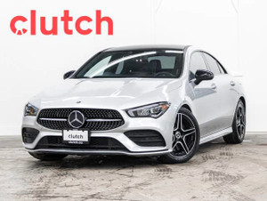 2020 Mercedes-Benz CLA 250 4Matic AWD w/ Apple CarPlay & Android Auto, Power Moonroof, Rearview Cam