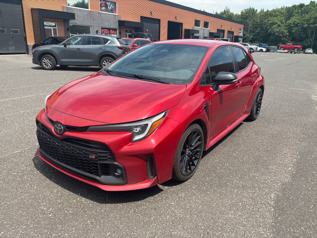 2023 TOYOTA GR COROLLA CORE, MANUEL, AWD, JAMAIS ACCIDENTÉ!!! in Cars & Trucks in City of Montréal