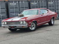 VERY RARE AND HARD TO FIND!! 1968 CHEVROLET CHEVELLE MALIBU 2 DOOR COUPE!! PERFECT DRIVER! FRAME AND... (image 1)