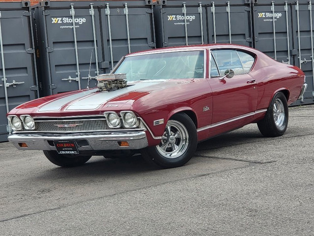 1968 Chevrolet Chevelle MALIBU 350 V8 **BLOWER-DUAL HOLLEY CARB- in Cars & Trucks in City of Toronto - Image 2