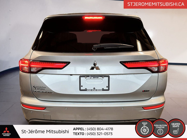 Mitsubishi Outlander ES S-AWC SIÈGES CHAUFFANTS + PUSH TO START  in Cars & Trucks in Laurentides - Image 3