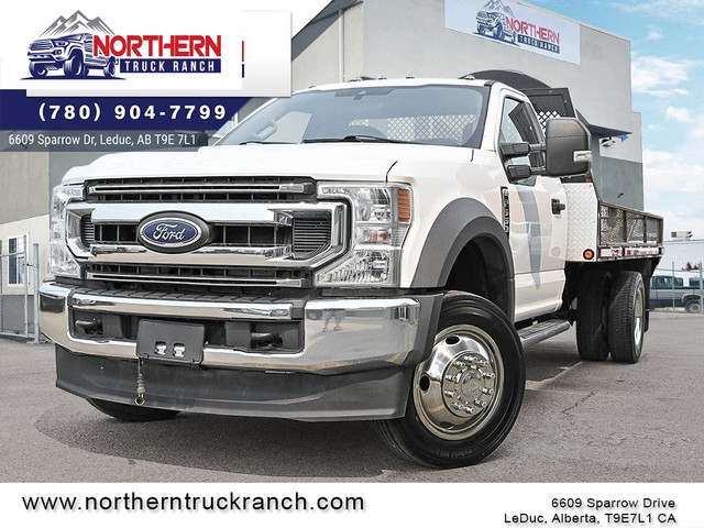 2020 Ford F-550 Chassis XLT REGULAR CAB FLAT DECK TRUCK in Cars & Trucks in Edmonton