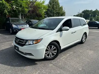 2014 HONDA ODYSSEY EX-L 8 PASSENGER - SAFETY INCLUDED - LEATHER LOADED WITH NAVIGATION - HEATED SEAT...