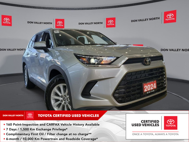 2024 Toyota Grand Highlander XLE GRADE | LOW MILEAGE | SAFETY... in Cars & Trucks in City of Toronto