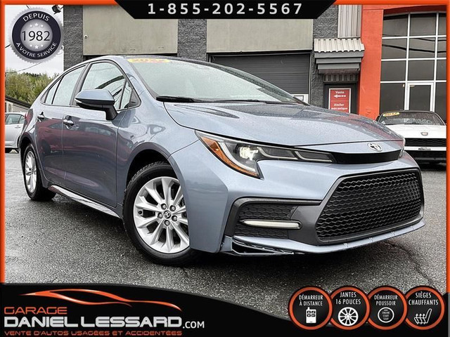 Toyota Corolla SE,2.0L,PUSHSTART,MAG 16" CRUISE A/C DÉMARREUR 20 in Cars & Trucks in St-Georges-de-Beauce