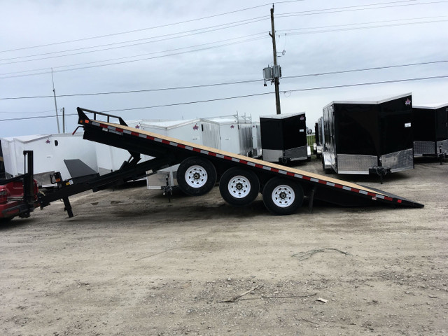 2024 Canada Trailers Deckover Tilt Trailer 21,000 lbs. GVWR! in Cargo & Utility Trailers in London - Image 3