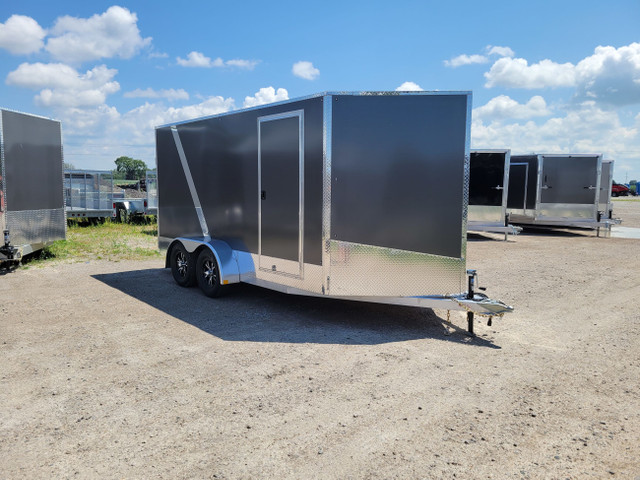 Beckner 7x14' V-Nose with Rear Ramp in Cargo & Utility Trailers in Mississauga / Peel Region